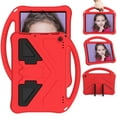 thumbnail image 1 of Fire HD 10 2021 Case for Kids, Allytech Shockproof Case for Amazon All-New Kindle Fire HD 10 2021 & Fire HD 10 Plus 11th Gen, Heavy Duty Protection EVA Convert Handle Kickstand Case Cover, Red, 1 of 6