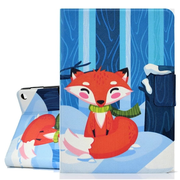 Fire HD 10 2021/ Fire HD 10 Plus Case (Only for 11th Generation, 2021 Released), Allytech Slim Synthetic Leather Flip Smart Cover Auto Sleep Wake Protective Case for Amazon Fire HD 10 2021,Fox