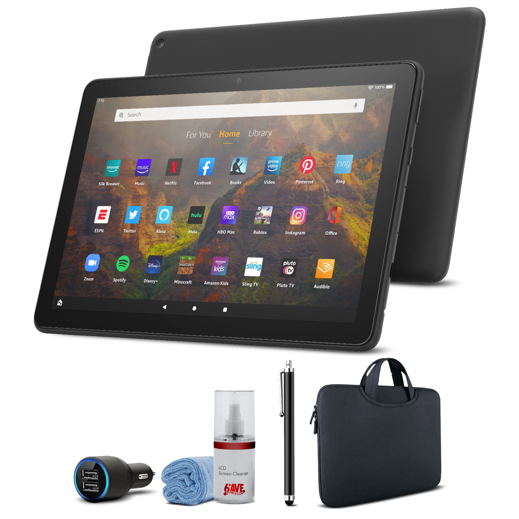 Fire HD 10 (2023 Release) 10.1 Tablet, WiFi, 32GB, Fire OS, Black  (B0BHZT5S12)