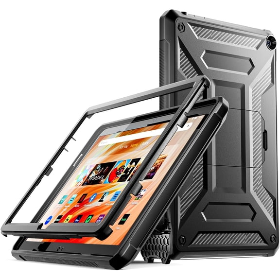 Fire HD 10 / Kids Pro Tablet Case (Only 13th Gen, 2023 Release) Black