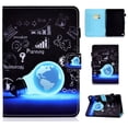 thumbnail image 1 of Fire HD 8 2020 Case, HD 8 Plus Case 2020, Allytech Folio Stand Smart Book Cover Soft TPU Back Slim PU Leather Protective Case with Card Slots for All-New Amazon Fire HD 8" 2020, Bulb, 1 of 13