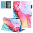 thumbnail image 1 of Fire HD 8 Case 10th Generation, Fire HD 8 Plus Case 2020, Allytech Slim Shell PU Leather Folio Flip Magnetic Auto Sleep Wake Shockproof Kickstand Case for Amazon Fire HD 8 2020, Colorful Painting, 1 of 6