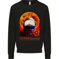Fire Hazard Too Hot to Handle Astronaut Space Mens Sweatshirt Jumper