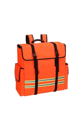 Fire Hose Pack Backpack Water Hose Bag Reflective Strips Oxford Cloth Designed for Rescue Personnel