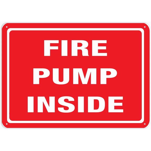 Fire Hose Reel Fire Extinguisher Sign Outdoor, Uv Printed Rust Free Aluminum 12 X 8 In,Yard Sign For Home, Business, Driveway Alert