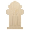 thumbnail image 1 of Fire Hydrant Icon Wood Shape Unfinished Piece Cutout Craft DIY Projects - 6.25 Inch Size - 1/8 Inch Thick, 1 of 7