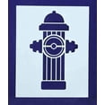 thumbnail image 1 of Fire Hydrant Stencil - 18 Inch x 24 Inch, 1 of 1