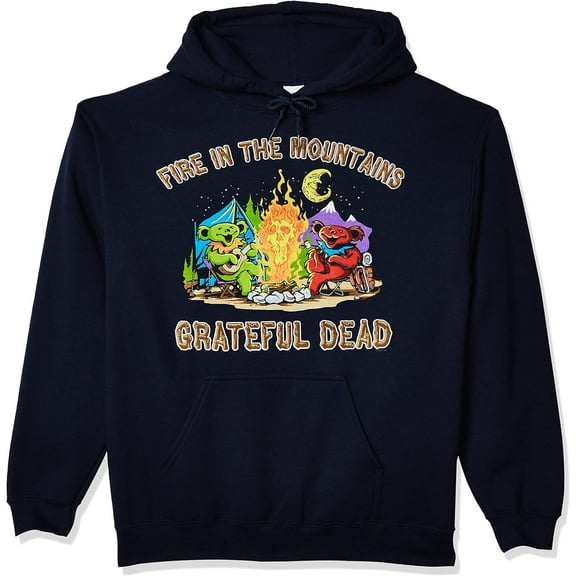 Fire In The Mountain Navy Hoodie