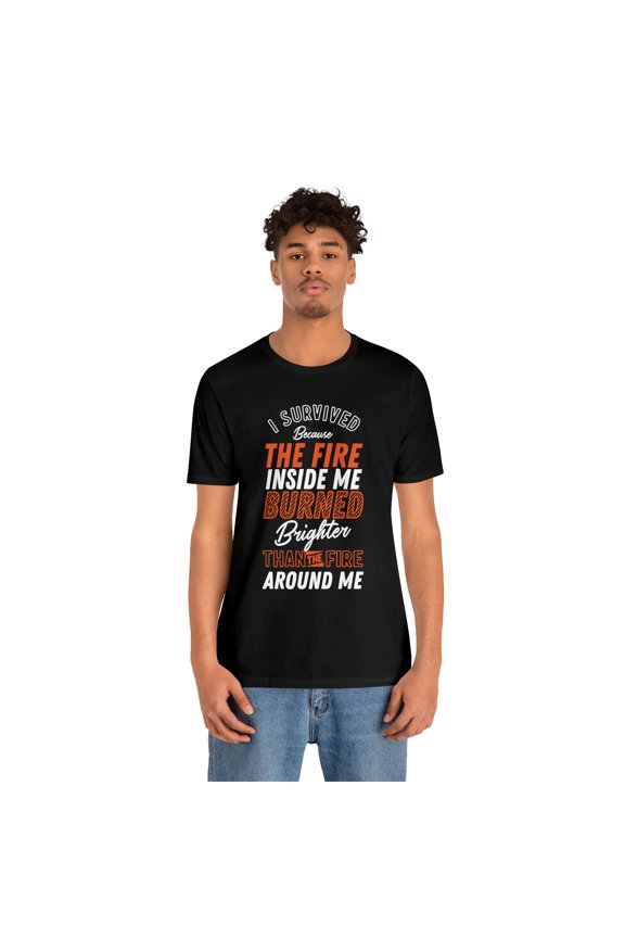 Fire Inside Me Addiction Recovery Sober T-Shirt