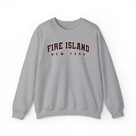 Fire Island New York NY Trip Vacation Sweatshirt, Gifts, Crewneck