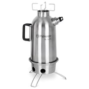 Fire Kettle Outdoor Stove - Campfire Cookware Boils Water or Heats Up Small Meals, Stainless Steel .79 quart