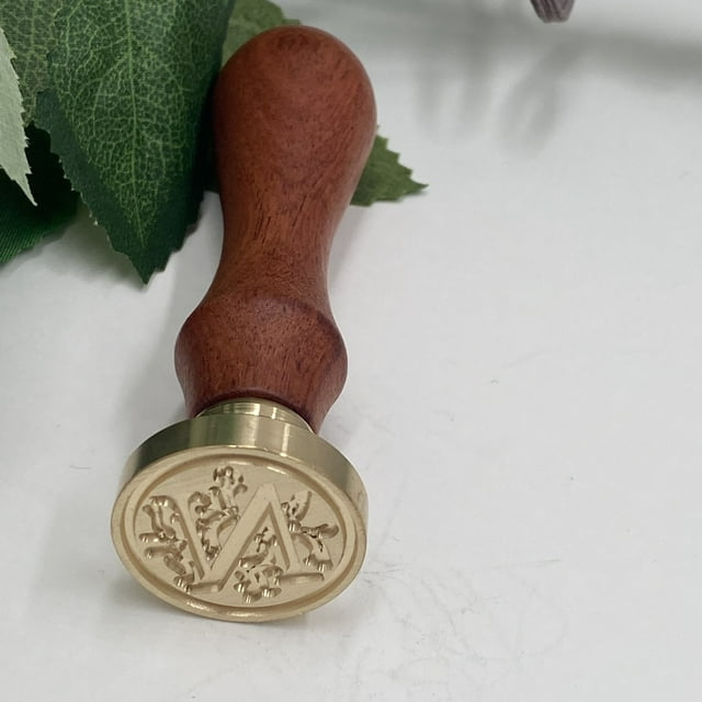 Fire Lacquer Seal Retro English Letter Copper Headquets Seal Wax Hand