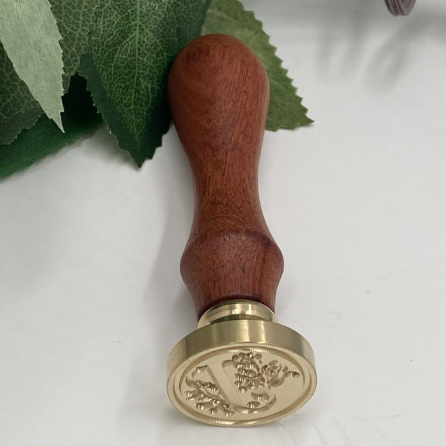 Fire Lacquer Seal Retro English Letter Copper Headquets Seal Wax Hand