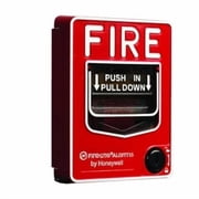 Fire Lite Alarms BG-12 Fire Alarm Dual Action Manual Pull Station, Red
