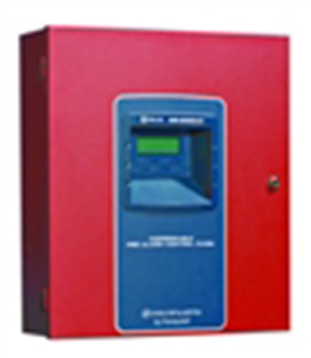 FireLite MS9050UDE Fire Alarm Control Panel with DACT, 240VAC, Red