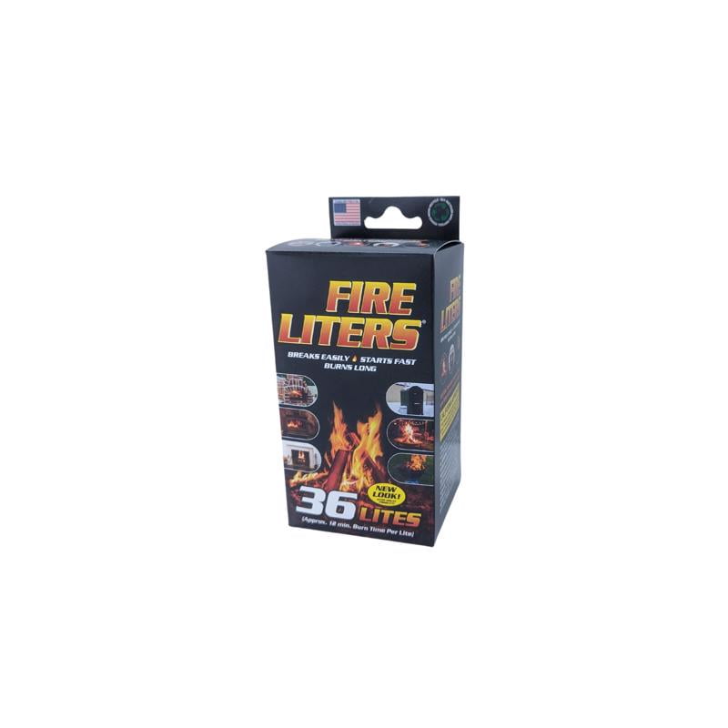 Fire Liters 10836 Fire Starter Cubes, 36 Pack