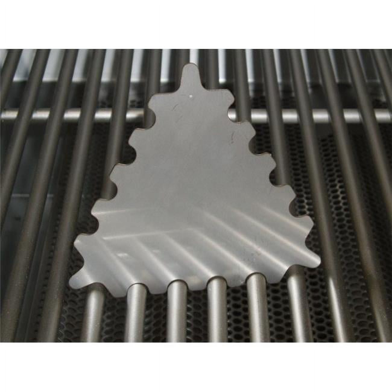 Compact Stainless Steel BBQ Grid Scraper