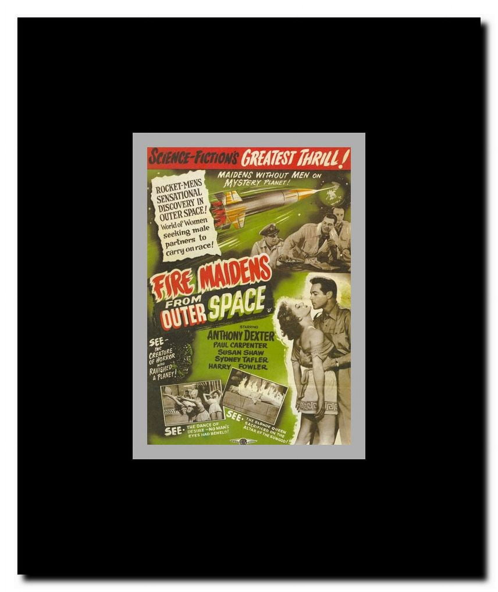 Fire Maidens From Outer Space Framed Movie Poster
