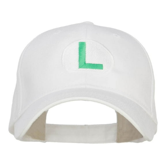 Fire Mario Luigi Embroidered Cap - Lime OSFM