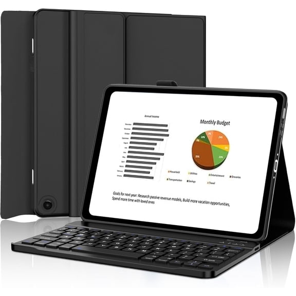 Fire Max 11 (2023) Detachable Keyboard Folio with Stylus Slot