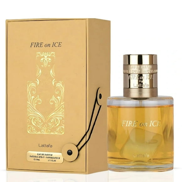Lattafa Fire On Ice Fruity, Spicy, Woody Eau de Parfum Fragrance Unisex, 100ml