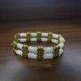 thumbnail image 1 of Fire Opal Beaded Bracelet: Handmade Ethiopian Opal Jewelry, 1 of 2