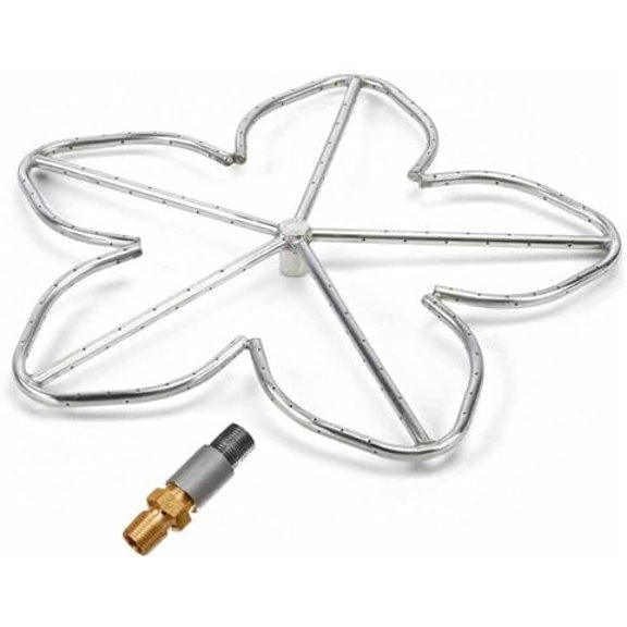 Fire Penta Fire Pit Burner (PENTA12-LP), 12-Inch, Stainless Steel, Propane$$Garden & Patio