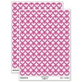 thumbnail image 1 of Fire Phoenix Bird Rising 200+ Round Stickers - Hot Pink - Gloss Finish - 0.50" Size, 1 of 3