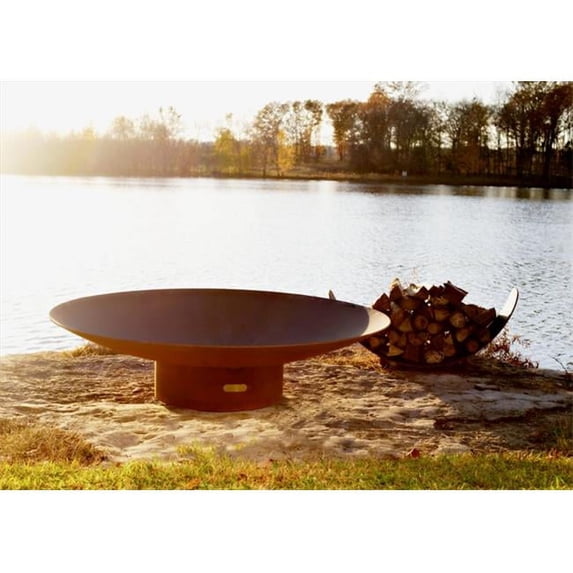 Fire Pit Art 60 in. Asia Electronic Fire Pit, Propane