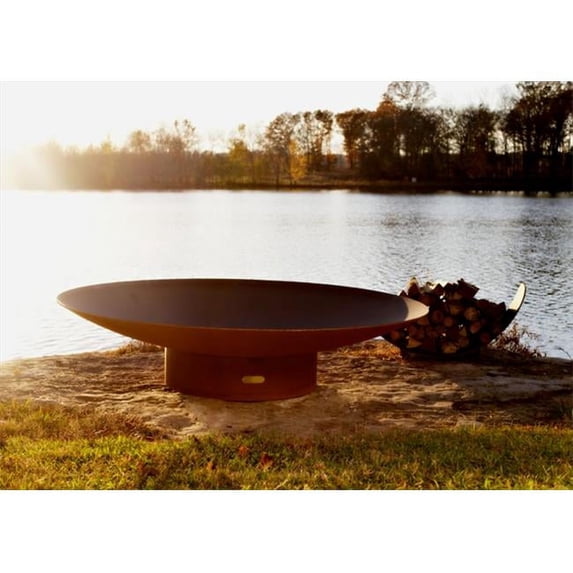 Fire Pit Art 72 in. Asia Electronic Fire Pit, Propane