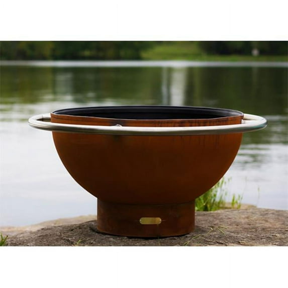 Fire Pit Art Bella Luna Match Lit Fire Pit, Natural Gas