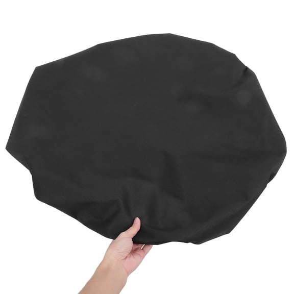 Pit Cover for Outdoor Patio, Fireproof and Fits Round Fire Pits, Ideal for Gas Fireplaces, 56 x 4 Inches