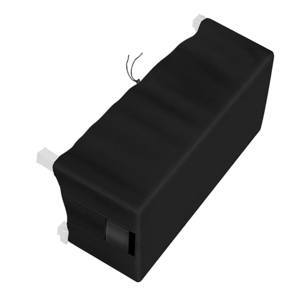 Fire Pit Cover Includes Handles Cord Buckle for Easy Removal Waterproofed university Fabric Outdoor Rectangular