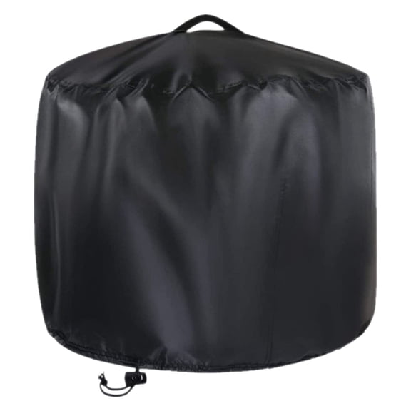 Fire Pit Cover Outdoor with Handles, Heavy Duty Circular Firepit Cover for Autumn and Winter Heating Protection | Weatherproof BBQ Grill Cover for Patio, Garden & Fireplace Safety