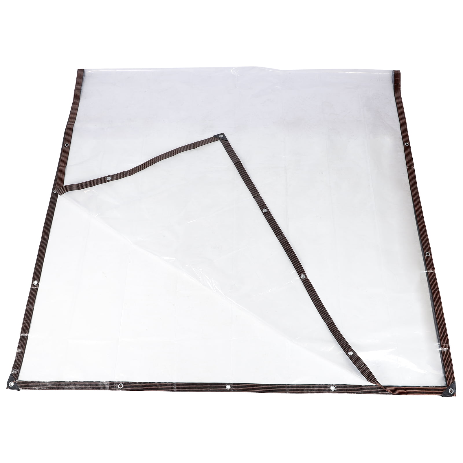 Fire Pit Cover Round Gazebo Firewood Waterproof Rain Cloth Tarp Protector