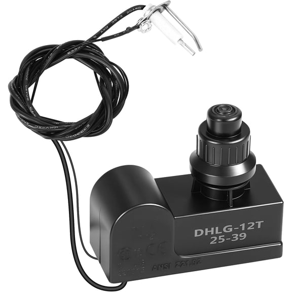 Fire Pit Igniter - Push Button Ignition Kit for Fire Pit Gas Burner, 2 Outlet with igniter Leads and Ground Wire, 48 inches Electrode Ignition Cable Wire, Durable Button