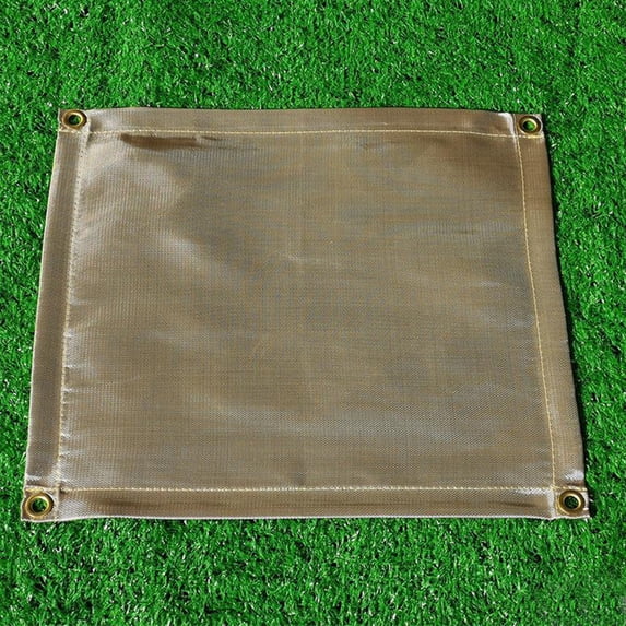 Fire Pit Mat for Decks & Patios, Fireproof & Heat Resistant Hearth Pad, Protects Wood, Grass & Concrete, Outdoor Camping & BBQ Grill Safety Mat