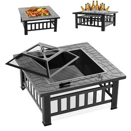 Outdoor Fire Pit, SEGMART 32 Outdoor Fire Pit, SEGMART 32