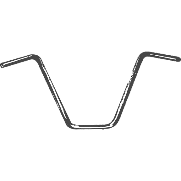 Fire Power 07-12506 Handlebar 1" Ape Hanger - 16" Rise