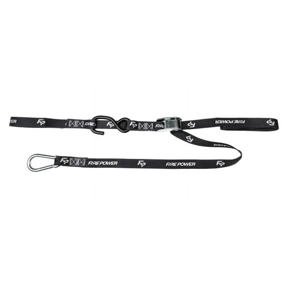 Fire Power 29-13030 1in. Tie-Down with Soft-Tye - Black/pr