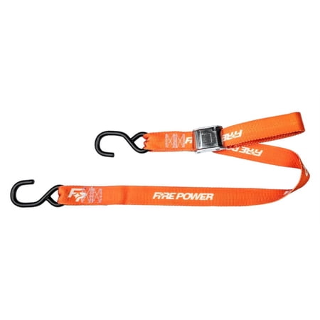 FIRE POWER 1.5" Tie-Down Orange 2/Pk