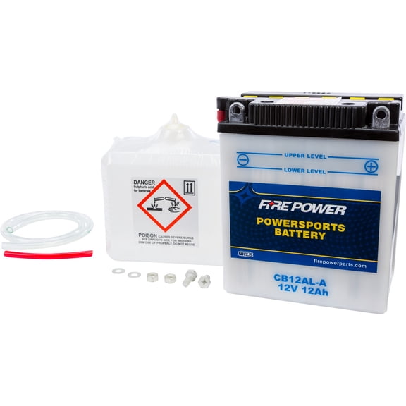 Fire Power Battery W/ACID CB12AL-A Compatible With BMW G650GS 2009-2014