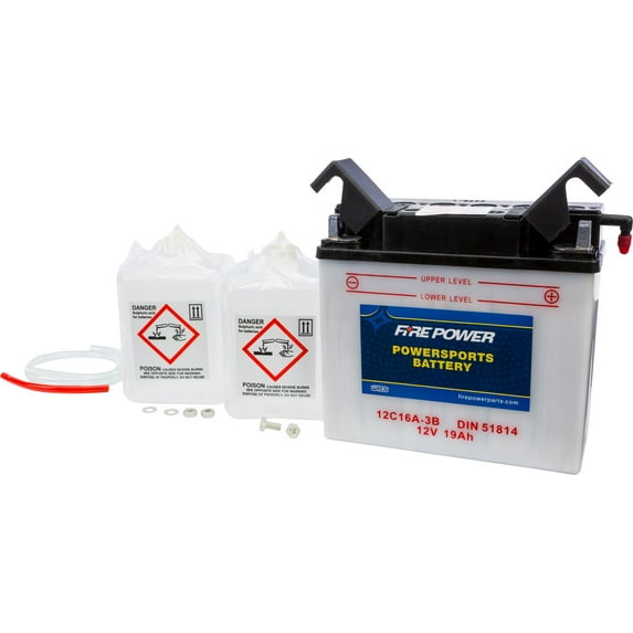 Fire Power Battery W/ACID Compatible With BMW K1200LT 1999-2009
