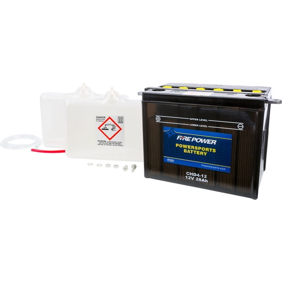 Fire Power Battery W/ACID Compatible With Harley-Davidson FLH Electra Glide 1970-1984