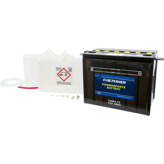 Fire Power Battery W/ACID Compatible With Harley-Davidson FLHTC Electra Glide Classic 1983-1984