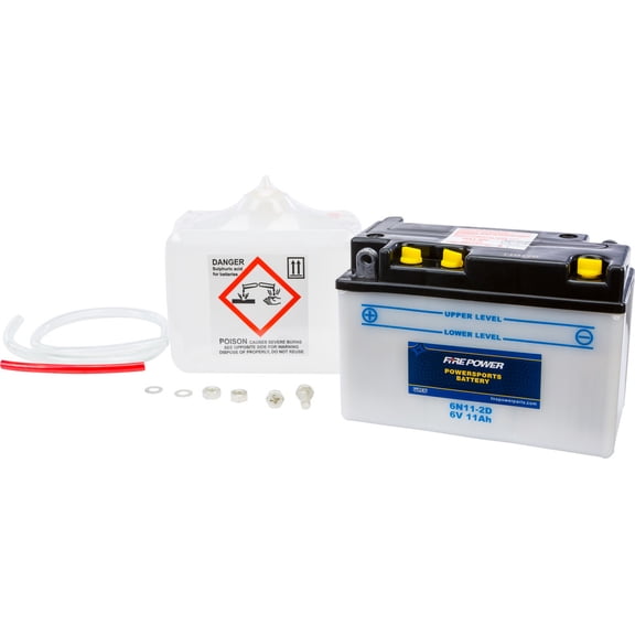Fire Power Battery W/ACID Compatible With Honda C70 1980-1981