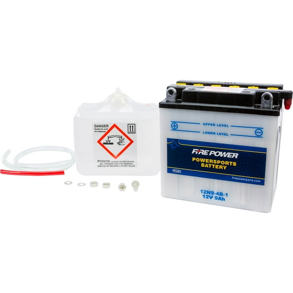Fire Power Battery W/ACID Compatible With Honda CB160 1965