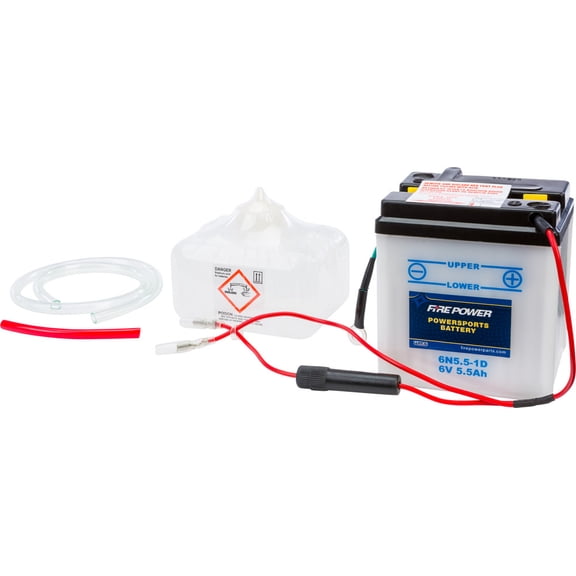 Fire Power Battery W/ACID Compatible With Honda CT90 1969-1979