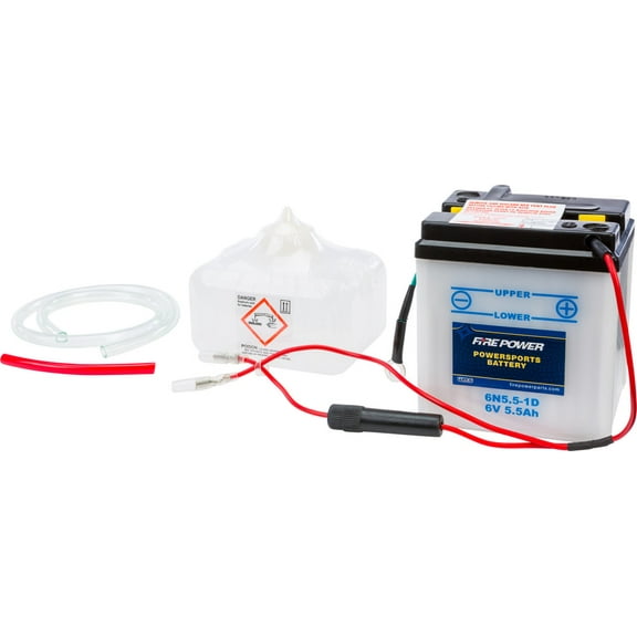 Fire Power Battery W/ACID Compatible With Honda SL90 1969