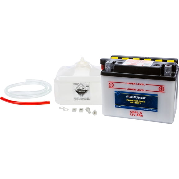 Fire Power Battery W/ACID Compatible With Kawasaki KLR250 1985-2005